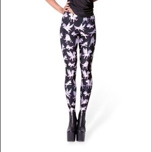 BlackMilk Clothing Unicorn Black Leggings
